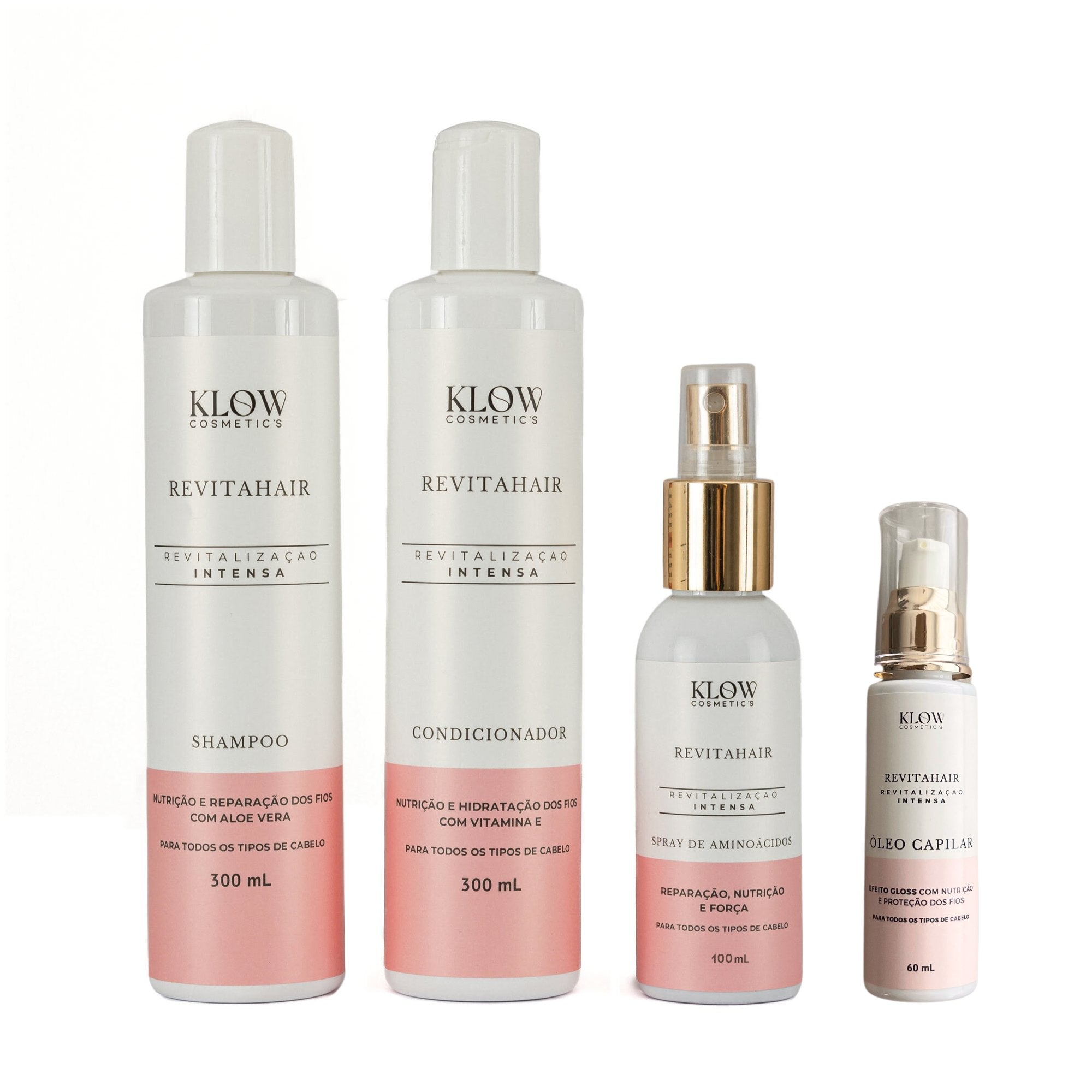 Kit Klow RevitaHair com Óleo Capilar - Klowhair