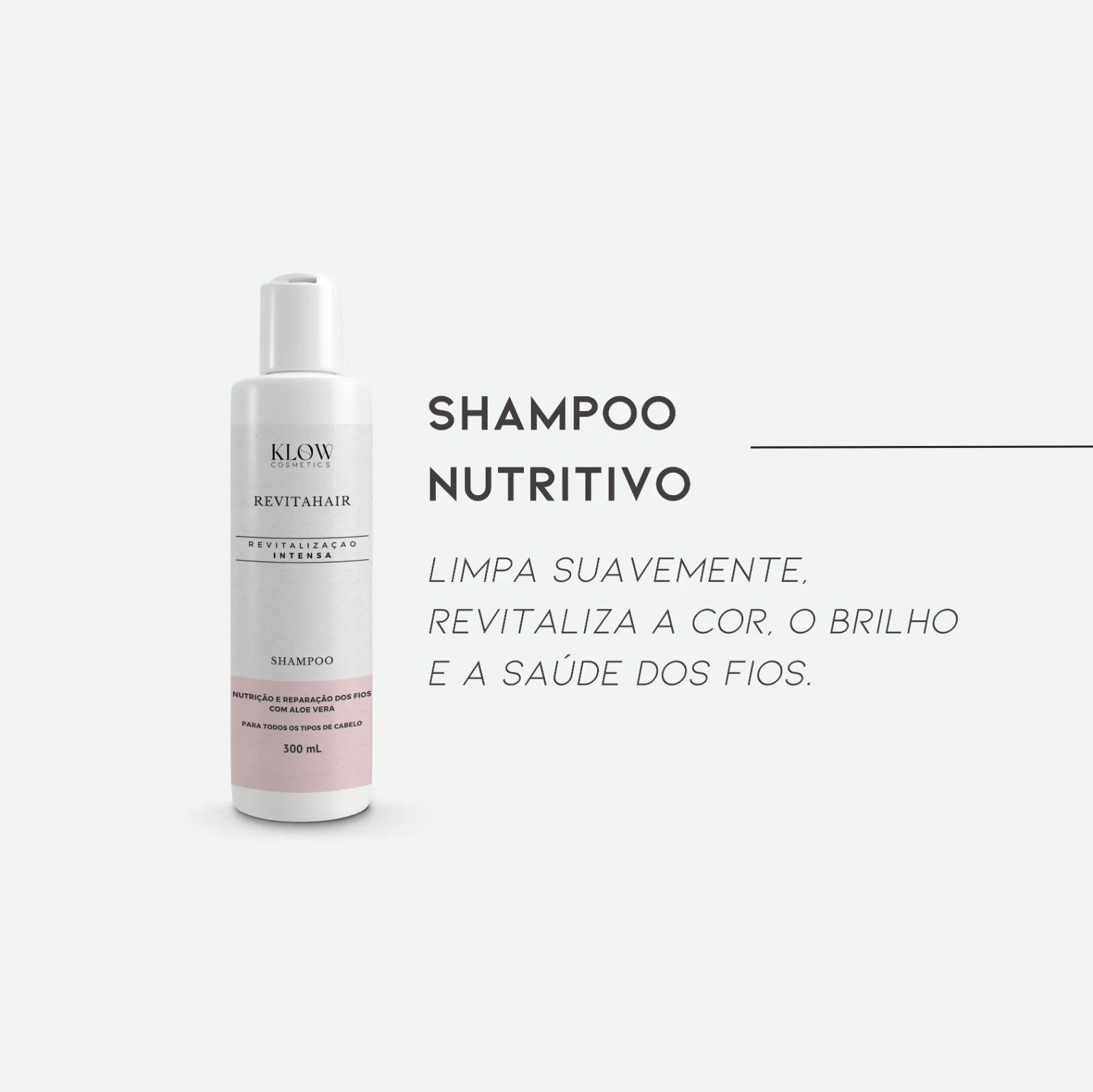 Kit Shampoo + Condicionador Klow REVITAHAIR 300ml - Klowhair