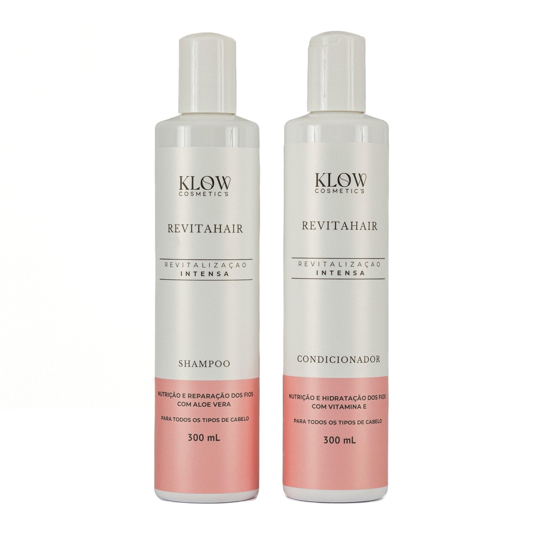 Kit Shampoo + Condicionador Klow REVITAHAIR 300ml - Klowhair